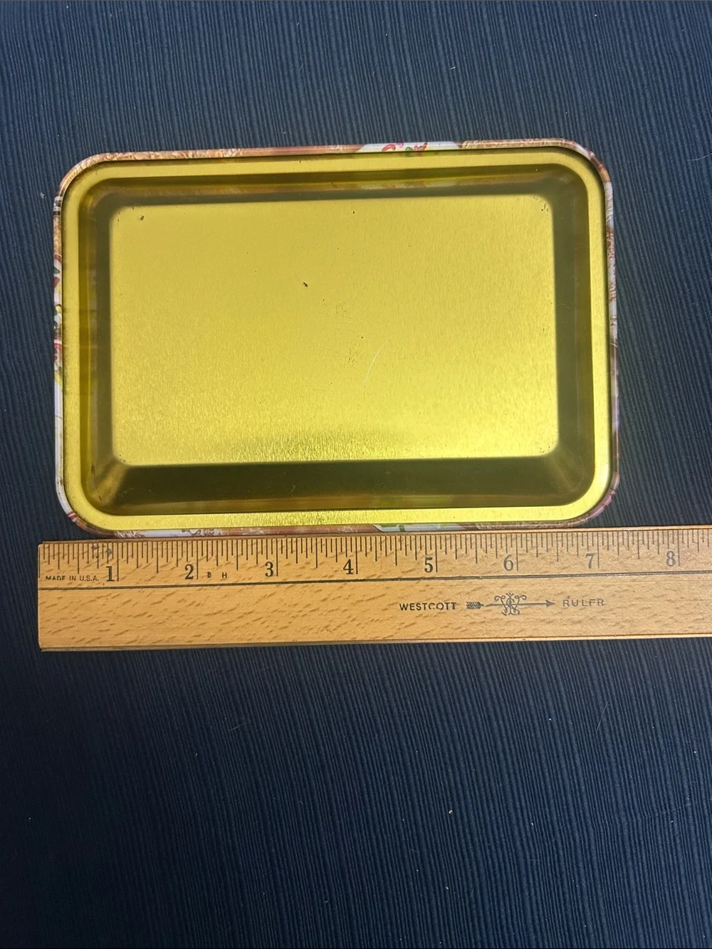 Donut Print Metal Trinket or Rolling Tray Colorful Sprinkled Doughnuts